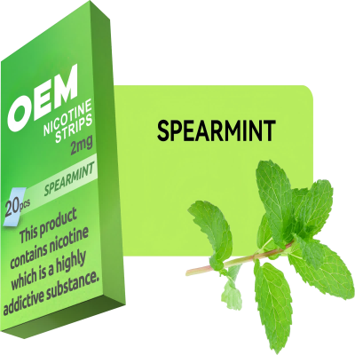 Nicotine film SPEARMINT