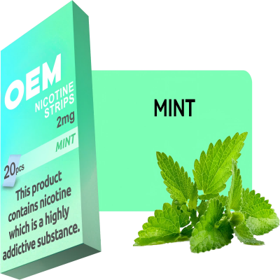 Nicotine film MINT